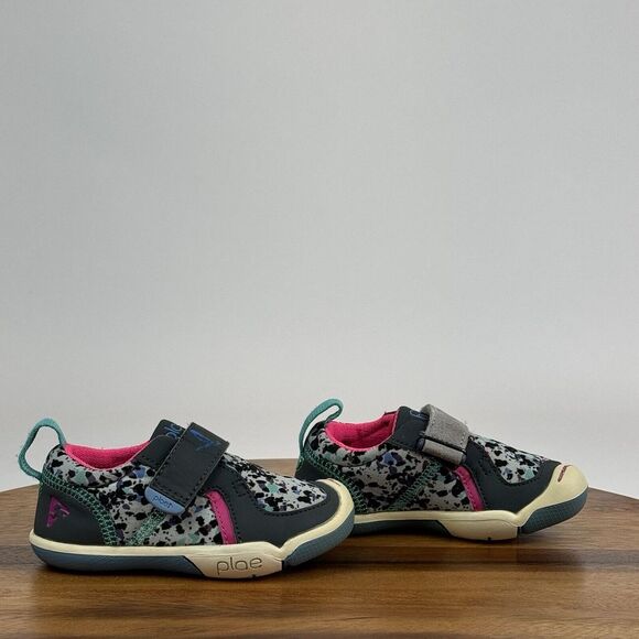 Little Kids Plae Ty Star Dust Blue Athletic Casual Sneakers Shoes Size‎ 6 C GUC - Picture 1 of 8